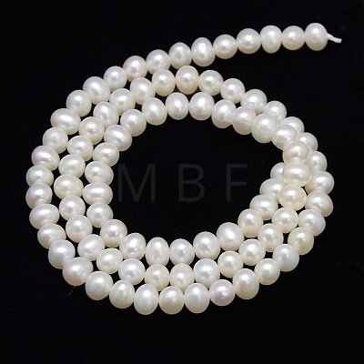 Grade AAA Natural Cultured Freshwater Pearl Beads Strands X-PEAR-L001-F-13-1