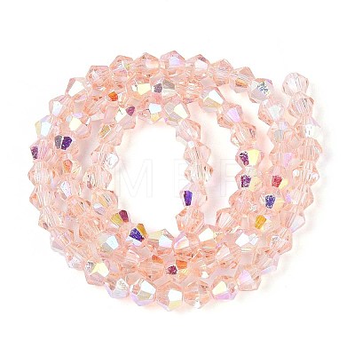 Transparent Glass Beads Strands EGLA-N021-4mm-05-1