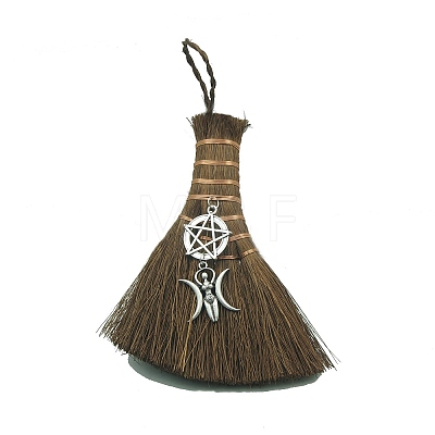 Witch Altar Broom Charm Ornament PW-WGE82B2-06-1
