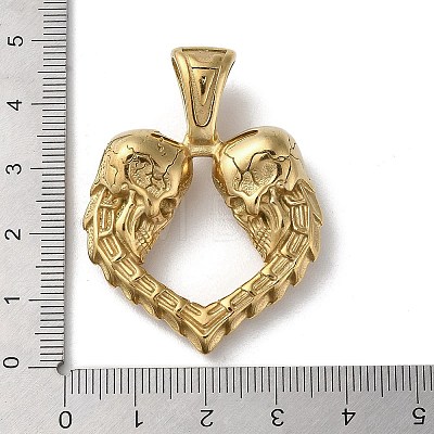 PVD Vacuum Plating 304 Stainless Steel Pendants STAS-L223-12G-1