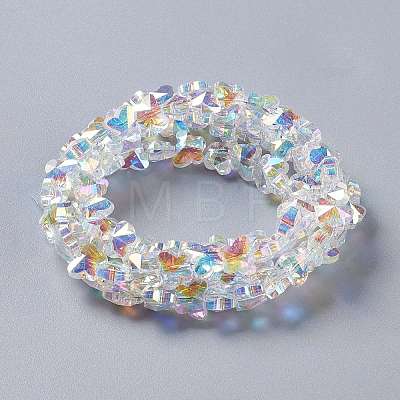 Glass Imitation Austrian Crystal Beads GLAA-F108-06A-1