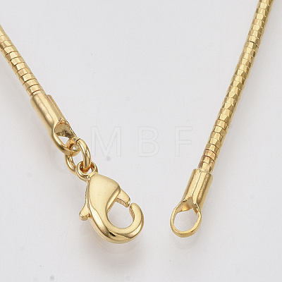 Brass Chains Necklaces KK-N216-40-1