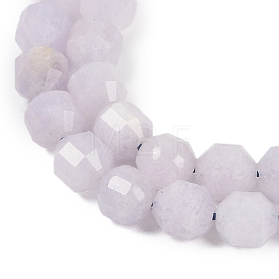 Dyed Natural White Jade Beads Strands G-O201B-110G-1