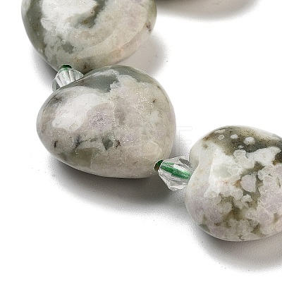 Natural Peace Jade Beads Strands G-C150-A01-01-1