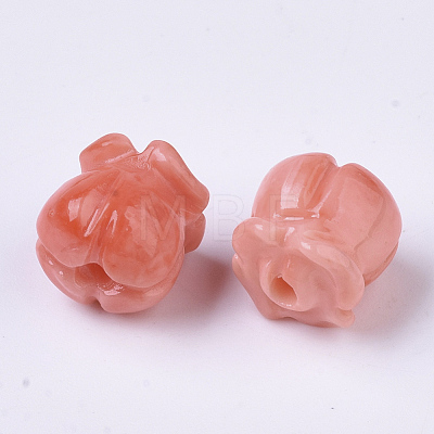 Synthetic Coral Beads CORA-R017-28-B07-1