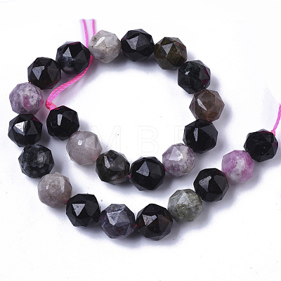 Natural Tourmaline Beads Strands X-G-N327-03A-04-1