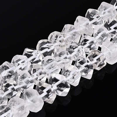 Natural Quartz Crystal Beads Strands G-N327-05-33-1