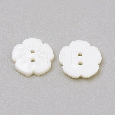 2-Hole Acrylic Buttons X-BUTT-Q037-08L-1