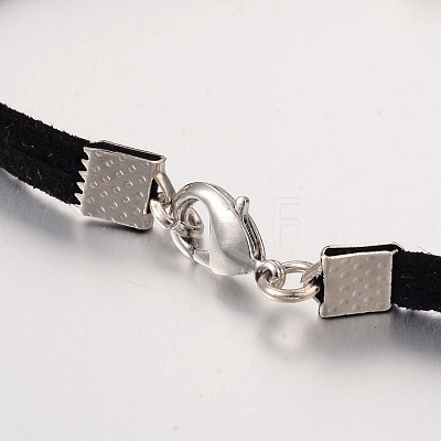 Faux Suede Cord Bracelets Making BJEW-JB01972-01-1