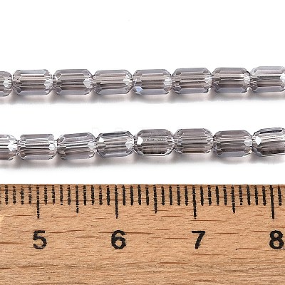 Electroplate Glass Beads Strands EGLA-D031-01-11-1