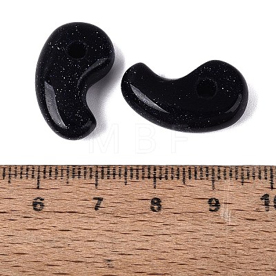 Synthetic Blue Goldstone Pendants G-S294-07B-16-1