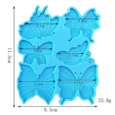 Butterfly DIY Food Grade Silicone Molds PW-WG58136-01-1