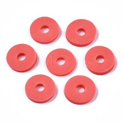 Handmade Polymer Clay Beads CLAY-R067-8.0mm-B14-1