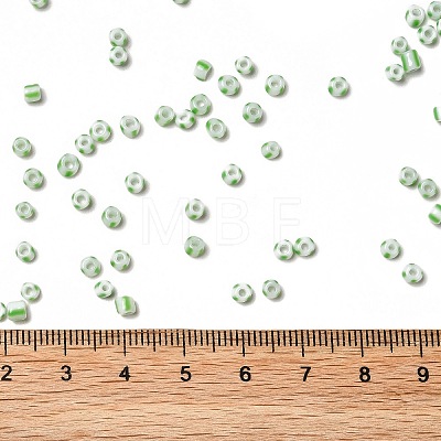 8/0 Opaque Colours Seep Glass Seed Beads SEED-F003-04B-06-1