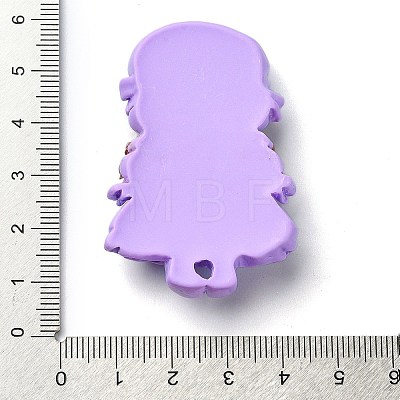 Cartoon Girls Opaque Resin Decoden Cabochons RESI-S392-03A-03-1