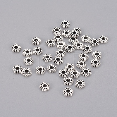 Tibetan Silver Spacers beads LS-AA116-1