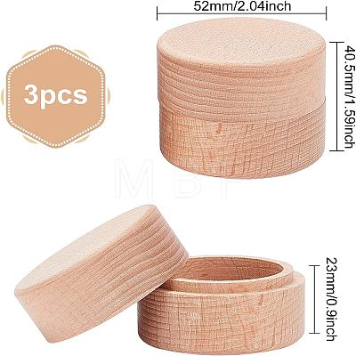 Wooden Box CON-WH0075-05-1