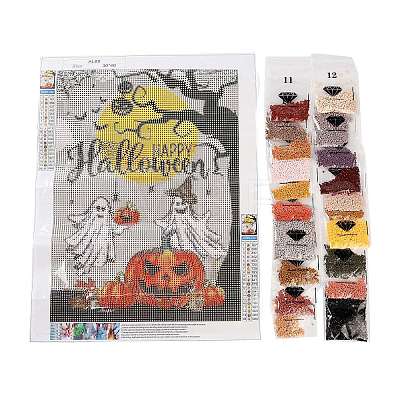 DIY Halloween Theme Diamond Painting Kit DIAM-O001-01C-1