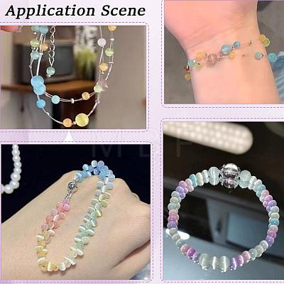 100Pcs Cat Eye Beads GLAA-PA0001-74-1