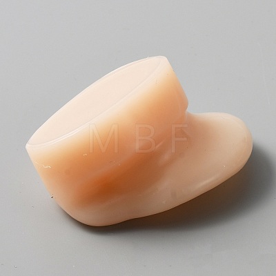 Silicone Ear Flexible Model Body Part Displays AJEW-WH0367-03B-1