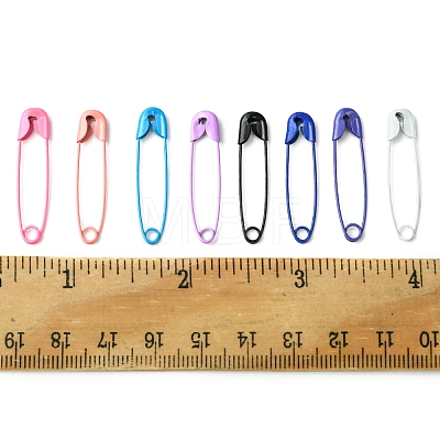 200Pcs 8 Colors Iron Safety Pins FIND-FS0002-78-1