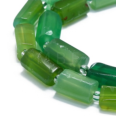 Natural Green Onyx Agate Beads Strands G-K245-I05-A01-1