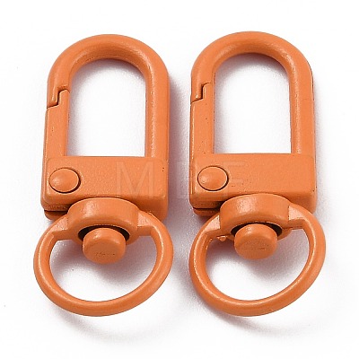 Zinc Alloy Baking Paint Swivel Snap Hooks Clasps PALLOY-H194-A16-1