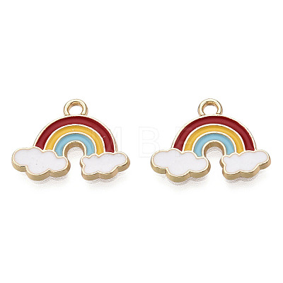 Alloy Enamel Pendants FIND-N048-020-1