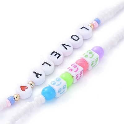 (Jewelry Parties Factory Sale)Personalized Dual-use Items NJEW-JN02846-1