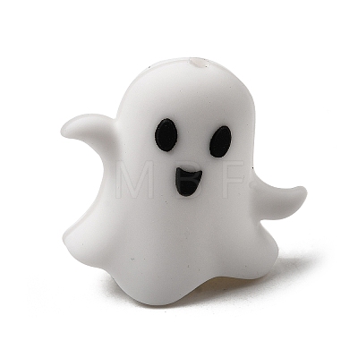 Halloween Silicone Focal Beads SIL-P011-01F-1