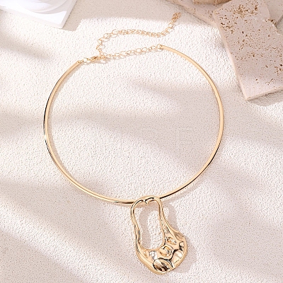 Alloy Handbag Pendant Choker Necklaces for Women WGA44B3-01-1