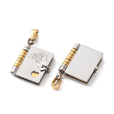 304 Stainless Steel Pendants SA-CBA694E-01GP-01-1