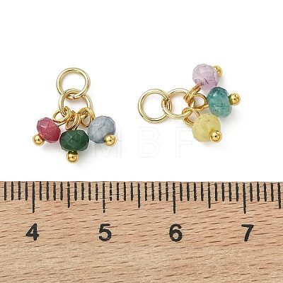 Dyed Natural Malaysia Jade Pendants PALLOY-JF05315-1