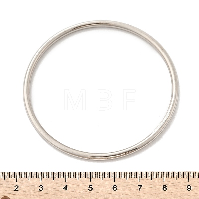 7Pcs 201 Stainless Steel Plain Bangle Sets for Women BJEW-L664-022A-P02-1