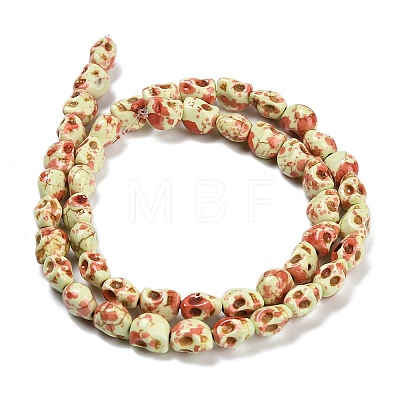 Synthetic Turquoise Beads Strands TURQ-F019-02F-1