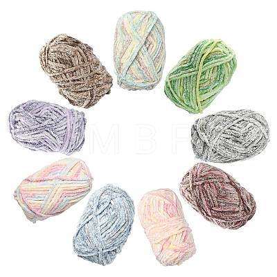 Soft Crocheting Polyester Yarn YCOR-FZC0001-01A-1
