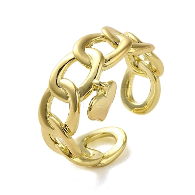 Open Brass Rings RJEW-B057-16G-1