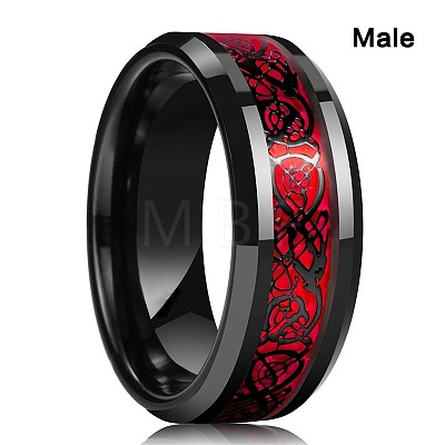 Dragon Alloy Finger Rings for Men FS-WGF8AF7-02-1