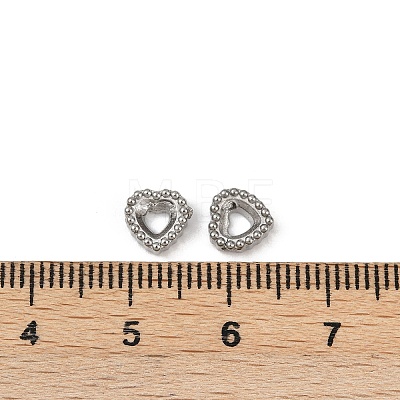 304 Stainless Steel Rhinestone Cabochon Settings STAS-G356-04P-03-1