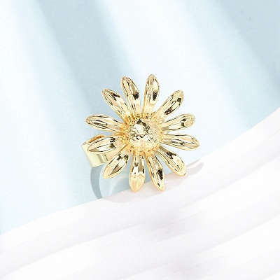 Brass Cuff Open Rings RJEW-Z129-02G-01-1