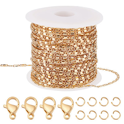 DIY Chain Bracelet Necklace Making Kit DIY-BBC0001-15-1