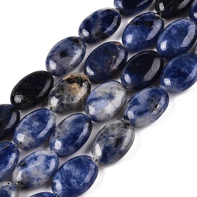 Natural Sodalite Beads Strands G-M206-39-1