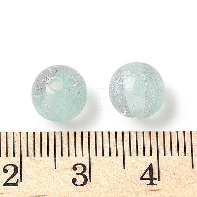 Two Tone Resin Beads RESI-Q025-02A-F-1
