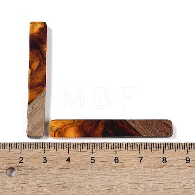 Resin & Wood Big Pendants WOOD-F015-02H-1