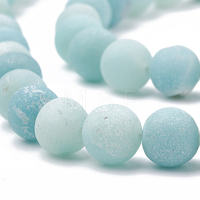 Natural Amazonite Beads Strands LS-G-T106-190-1