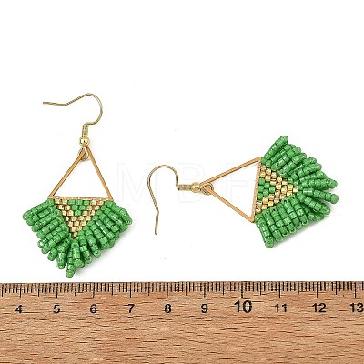 304 Stainless Steel Dangle Earrings EJEW-MZ00806-02-1