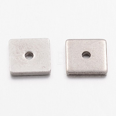 304 Stainless Steel Spacer Beads STAS-E134-6mm-19P-1