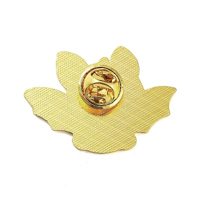 Halloween Theme Golden Alloy Brooches JEWB-U002-06J-1