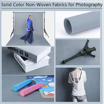 Solid Color Non-Woven Fabrics for Photography DIY-WH0568-09B-1
