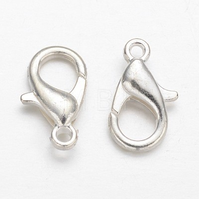 Zinc Alloy Lobster Claw Clasps E102-S-1